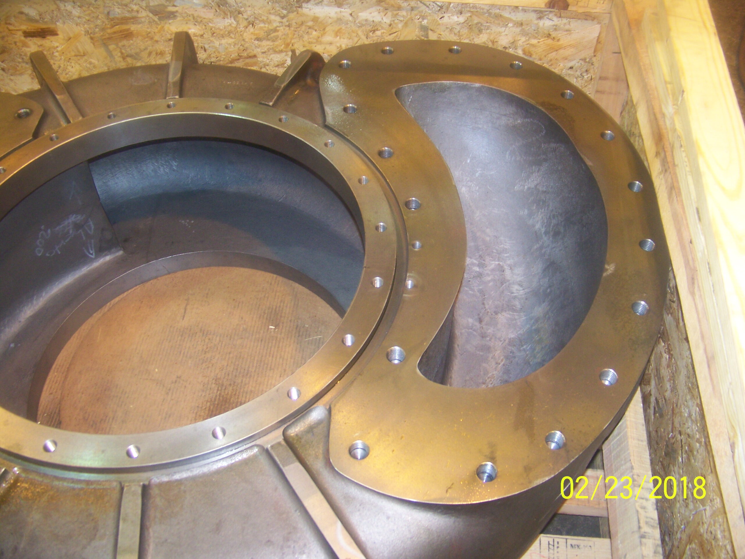 Repaired Pump Housing