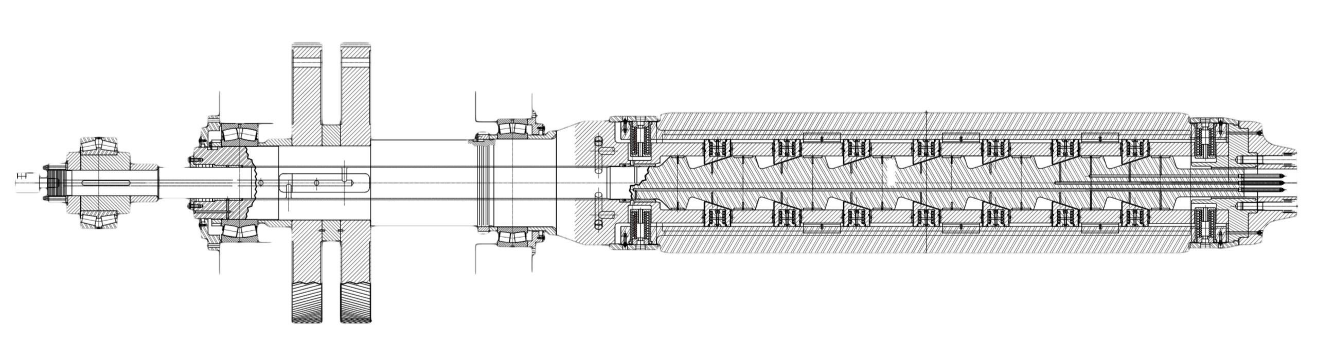 Hot Mill Mandrel Engineering Drawing