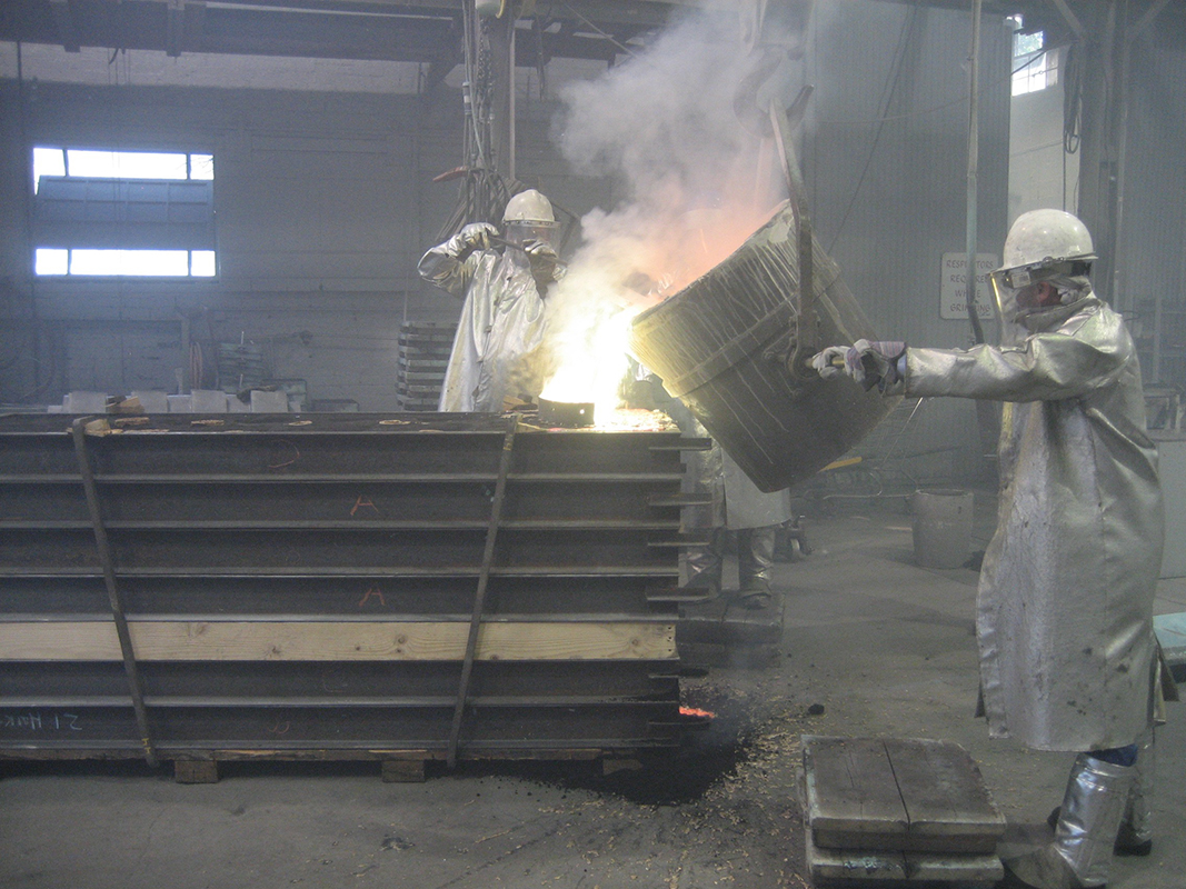 Nail City Bronze Sand Casting