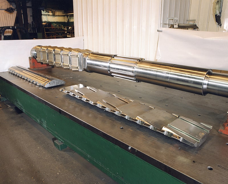 Sendzimir Tension Reel Mandrel Rebuild & Components