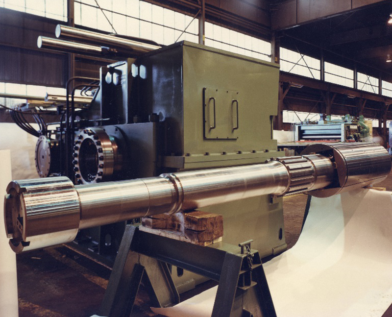 Tension reel & gearbox